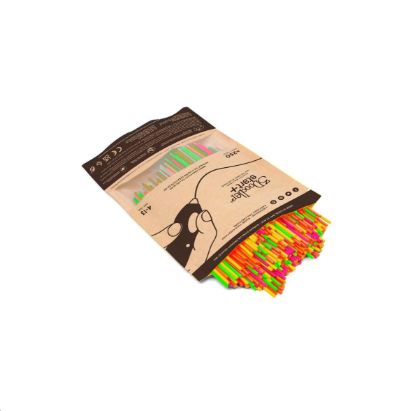 Obrázek 3Doodler náplň ECO-PCL pro 3D pero Start+ 250ks - neon: červená, oranžová, zelená, růžová, žlutá