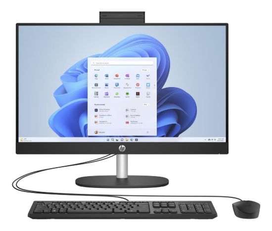 Obrázek HP AiO 24- cr0004nc, 23.8" FHD AG IPS, RYZEN 7 7730U, 16 GB DDR4 3200, SSD 1 TB, Win11 Home