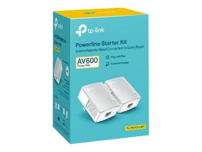 TP-LINK AV500 Nano Powerline Ethernet Adapter Ki. 500Mbps Powerline Datarate. 100Mbps Fast Ethernet. HomePlug