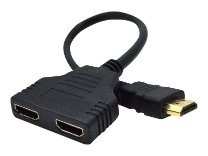 Obrázek GEMBIRD DSP-2PH4-04 adaptor HDMI AM - HDMI AF x2 splitter
