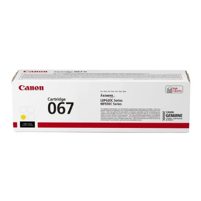 Obrázek Canon TONER 067 žlutá (1250 str.)