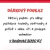 Dárkový poukaz webmario 5000 CZK