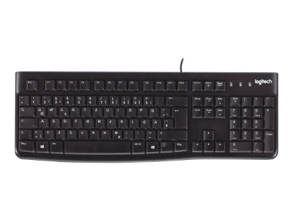 Obrázek LOGITECH K120 Corded Keyboard black USB (DE)