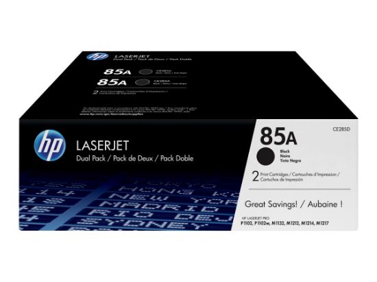 HP CE285AD Toner HP 85A black dual pack
