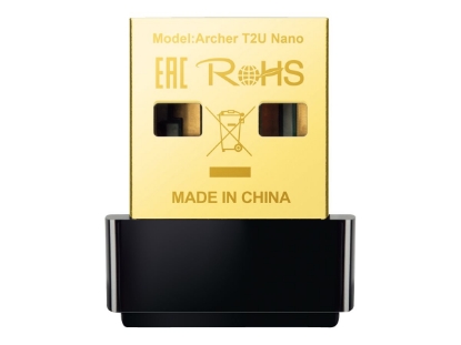 Obrázek TP-LINK Archer T2U Nano WiFi AC600 DualBand USB 2.0 Nano adapter Wireless 802.11a/n