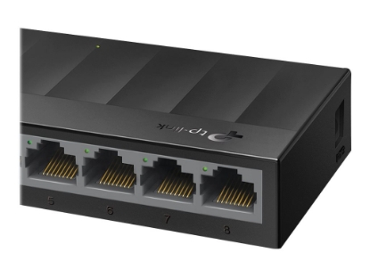 Obrázek TP-LINK LS1008G LiteWave 8x 10/100/1000 RJ45 Desktop Switch Fanless Plastic Case (P)