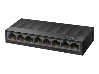 Obrázek TP-LINK LS1008G LiteWave 8x 10/100/1000 RJ45 Desktop Switch Fanless Plastic Case (P)