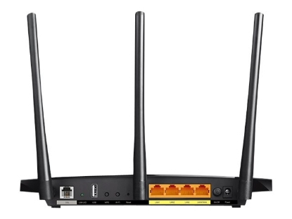 Obrázek TP-LINK Archer VR400 AC1200 WiFi VDSL/ADSL Modem Gigabit Router 3x LAN 1x LAN/WAN 1x USB 1x RJ11 (P)