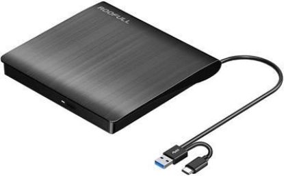 Obrázek C-TECH externí DVD vypalovačka DVD-USB-AC, USB 2.0, USB A/Type C