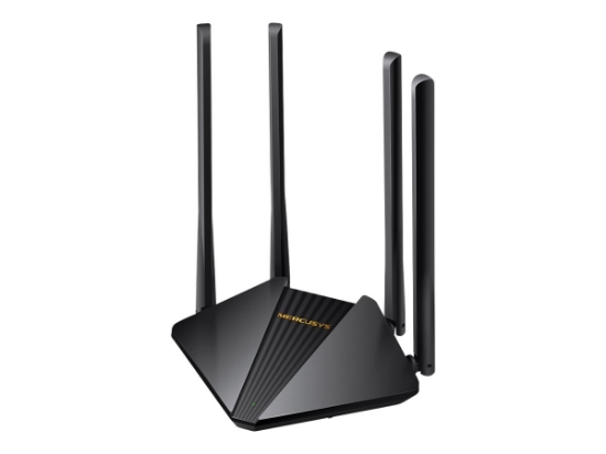 Obrázek TP-LINK MERCUSYS MR30G AC1200 DualBand WiFi router 4x Fixed External Antennas 2x GE LAN 1xGE WAN MU-MIMO