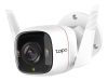 Obrázek TP-LINK TAPO C320WS Outdoor Security Wi-Fi Camera 2K 2560x1440 2.4 GHz 2T2R 2xExternal Antennas 1xEthernet Port Motion Detection