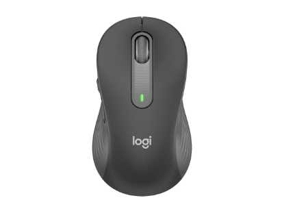 Obrázek LOGITECH Signature M650 L Mouse large size optical 5 buttons wireless Bluetooth 2.4 GHz Bolt USB receiver graphite