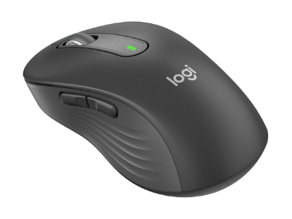 Obrázek LOGITECH Signature M650 L Mouse large size optical 5 buttons wireless Bluetooth 2.4 GHz Bolt USB receiver graphite
