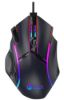 Obrázek C- TECH Herní myš Akali, 12800 DP I, RGB podsvícení, USB, Černá