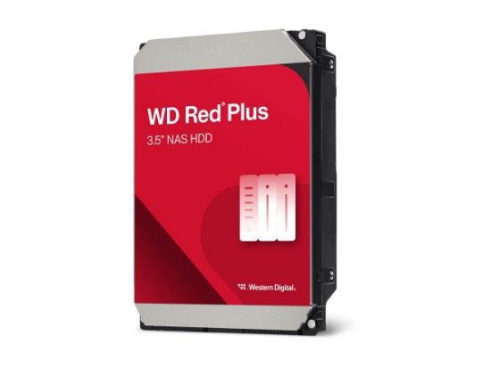 Obrázek WD Red Plus 4TB SATA 6Gb/s 3.5inch 258MB cache internal HDD Bulk