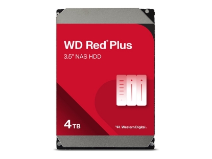 Obrázek WD Red Plus 4TB SATA 6Gb/s 3.5inch 258MB cache internal HDD Bulk
