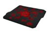 Obrázek C- TECH herní podložka pod myš ANTHEA CYBER RED, 320 x 270x4mm, obšité okraje