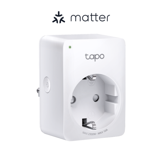 Obrázek TP-LINK Mini Smart Wi-Fi Socket Matter German type plug 220-240V Max Load 10A