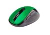 Obrázek C- TECH myš WLM- 02, černo- zelená, bezdrátová, 1600DP I, 6 tlačítek, USB nano receiver