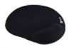 Obrázek C- TECH Podložka pod myš gelová MPG- 03, černá, 240 x 220mm
