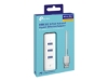 Obrázek TP-LINK UE330 USB 3.0 to Gigabit ethernet RJ45 10/100/1000Mbps 3x USB hub