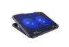 Obrázek C- TECH chladící podložka pod NTB CLP- 140, 15, 6", 2x 140mm, 2x USB, modré podsvícení