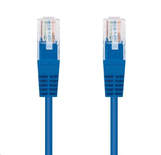 Obrázek C-TECH kabel patchcord Cat5e, UTP, modrý, 3m