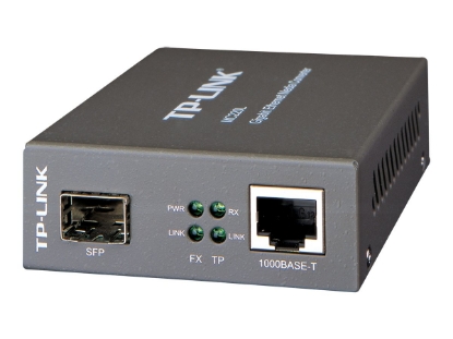 Obrázek TP-LINK MC220L Gigabit SFP Converter 1000TX/1000FX SFP slot for miniGBIC moduls