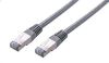 Obrázek C- TECH kabel patchcord Cat5e, FTP, šedý, 0, 25m