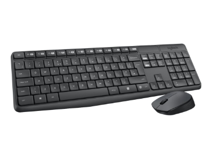 Obrázek LOGITECH MK235 Wireless Keyboard and Mouse GREY (CZE)