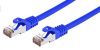 Obrázek C- TECH kabel patchcord Cat6, FTP, modrý, 2m