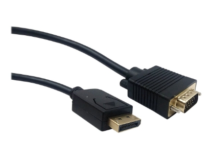 Obrázek GEMBIRD CCP-DPM-VGAM-6 DisplayPort to VGA adapter cable Black 1.8m