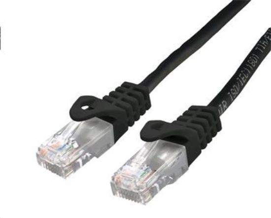 Obrázek C-TECH kabel patchcord Cat6, UTP, černý, 3m