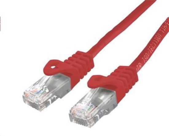 Obrázek C-TECH kabel patchcord Cat6, UTP, červený, 3m