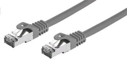Obrázek C- TECH kabel patchcord Cat7, S/ FTP, šedý, 3m