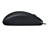 Obrázek LOGITECH B110 Silent Mouse right and left-handed optical 3 buttons wired USB