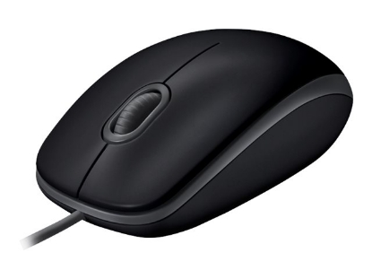 Obrázek LOGITECH B110 Silent Mouse right and left-handed optical 3 buttons wired USB