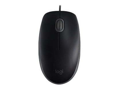 Obrázek LOGITECH B110 Silent Mouse right and left-handed optical 3 buttons wired USB