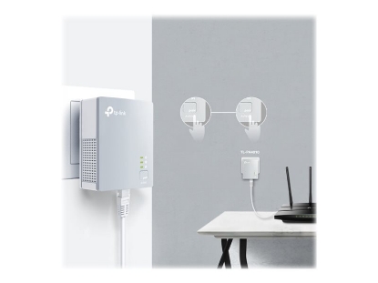 Obrázek TP-LINK AV500 Nano Powerline Ethernet Adapter Kit. Ultra Compact Size. 500Mbps Powerline Datarate. 100Mbps Fast Ethernet. HomePlug