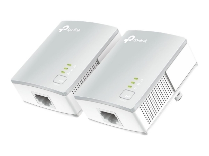 Obrázek TP-LINK AV500 Nano Powerline Ethernet Adapter Kit. Ultra Compact Size. 500Mbps Powerline Datarate. 100Mbps Fast Ethernet. HomePlug