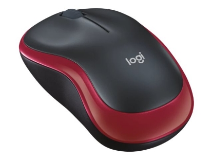 Obrázek LOGITECH M185 Mouse optical wireless 2.4 GHz USB wireless receiver red