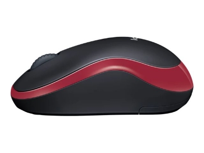 Obrázek LOGITECH M185 Mouse optical wireless 2.4 GHz USB wireless receiver red
