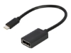 Obrázek GEMBIRD USB Type-C to DisplayPort adapter cable 4K 15cm black