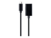 Obrázek GEMBIRD USB Type-C to DisplayPort adapter cable 4K 15cm black