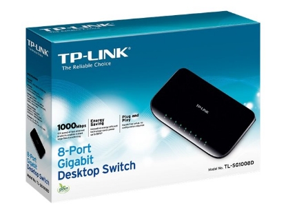 Obrázek TP-LINK TL-SG1008D Gigabit Desktop Switch 8x10/100/1000Mbps