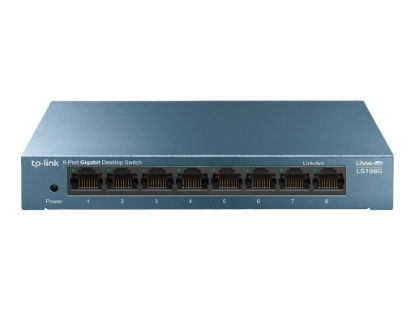 Obrázek TP-LINK LS108G LiteWave Switch 8x10/100/1000Mbps metal desktop case