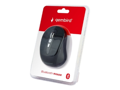 Obrázek GEMBIRD MUSWB-6B-01 6-button Bluetooth optical mouse 1600DPI black