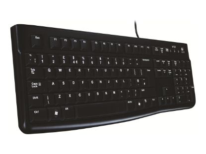 Obrázek LOGITECH K120 Corded Keyboard black USB CZE-SKY QWERTZ