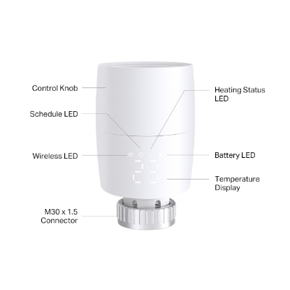 Obrázek TP-LINK KE100 Thermostatic Radiator Valve