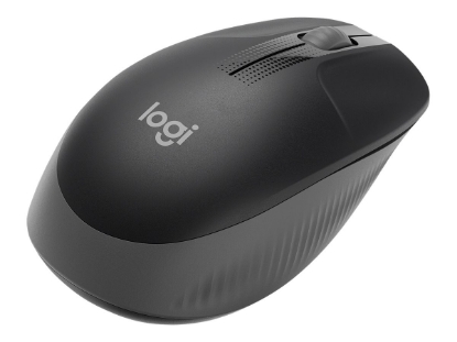 Obrázek LOGITECH M190 Mouse optical 3 buttons wireless USB wireless receiver charcoal